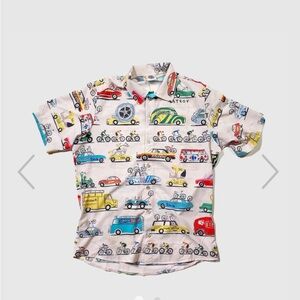 EUC Ostroy resort shirt • size medium